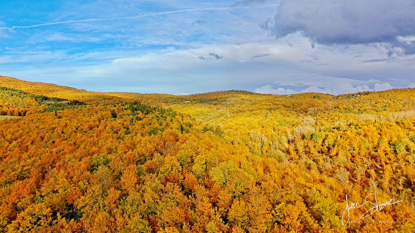 Autumn Montegabbione Italy January 2025 by Jon Shore