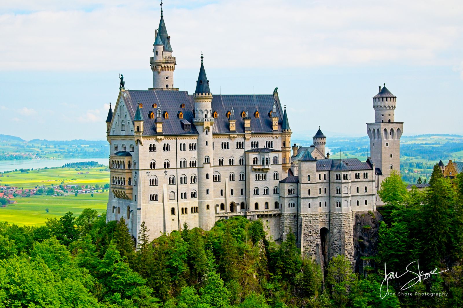 Fussen, Swangau, Neuschwanstein, Germany, May 2024 by Jon Shore