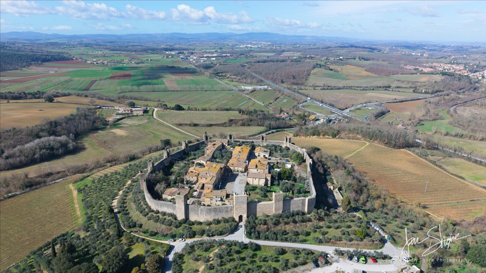 Monteriggioni, Tuscany, Italy February 2026 by Jon Shore