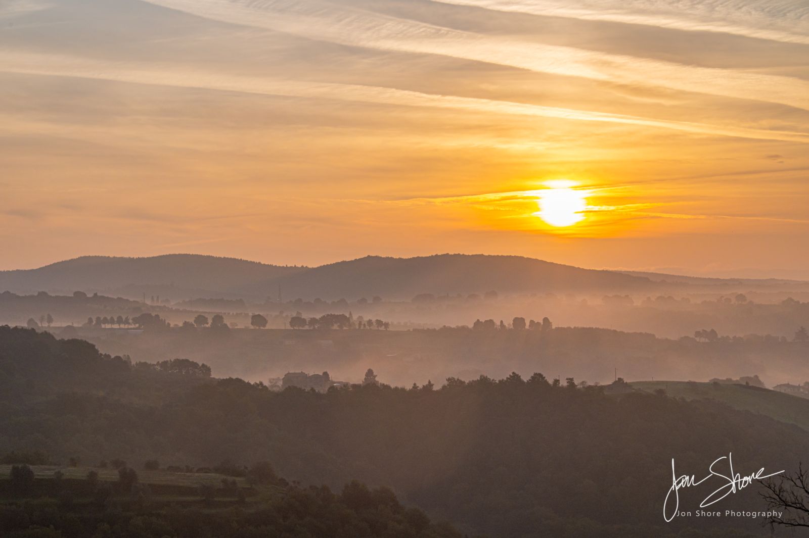 Sunrise Monteleone d’Orvieto by Jon Shore November 2024