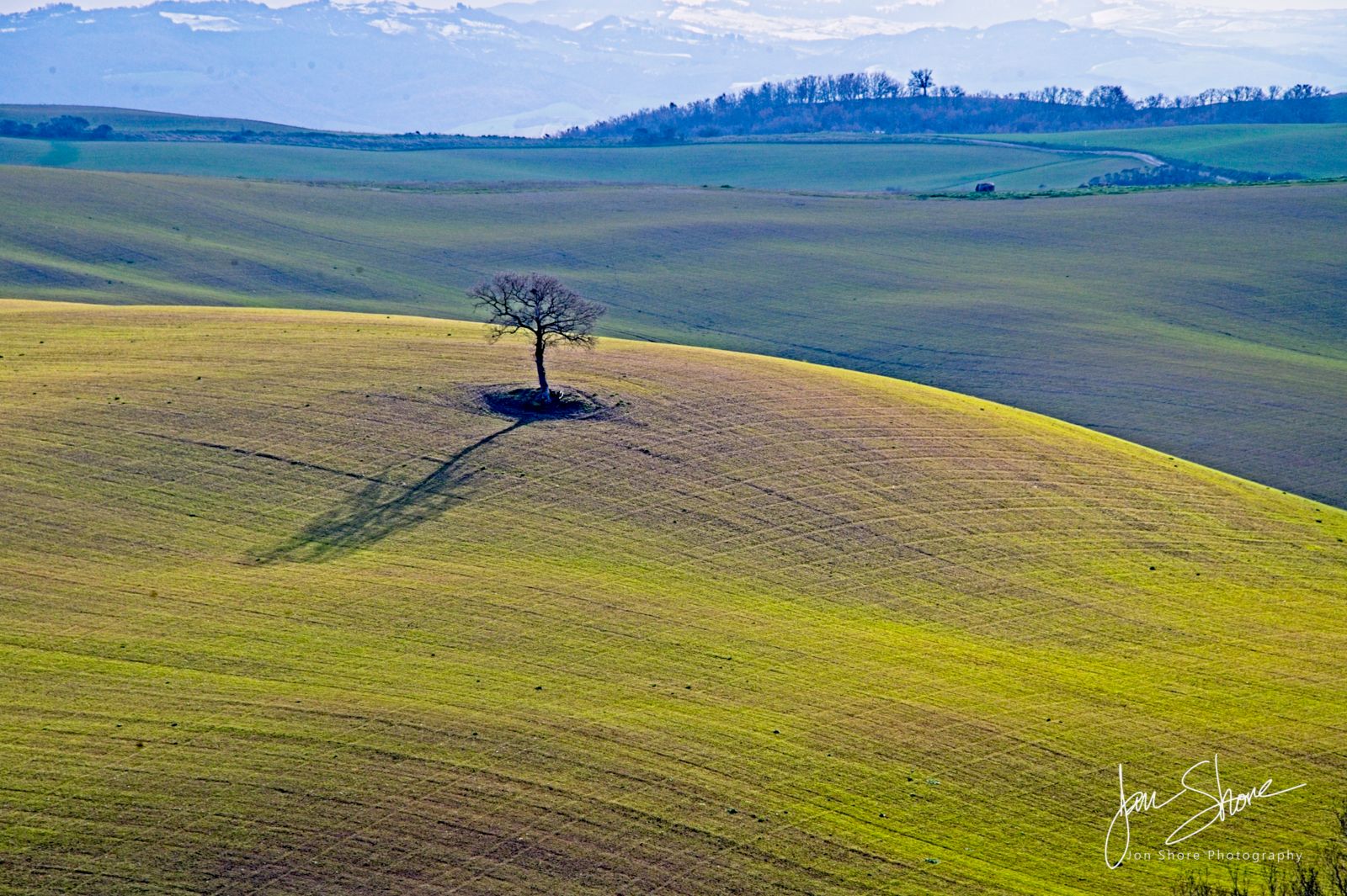 Hills of Tuscany, Italy by Jon Shore November 2024