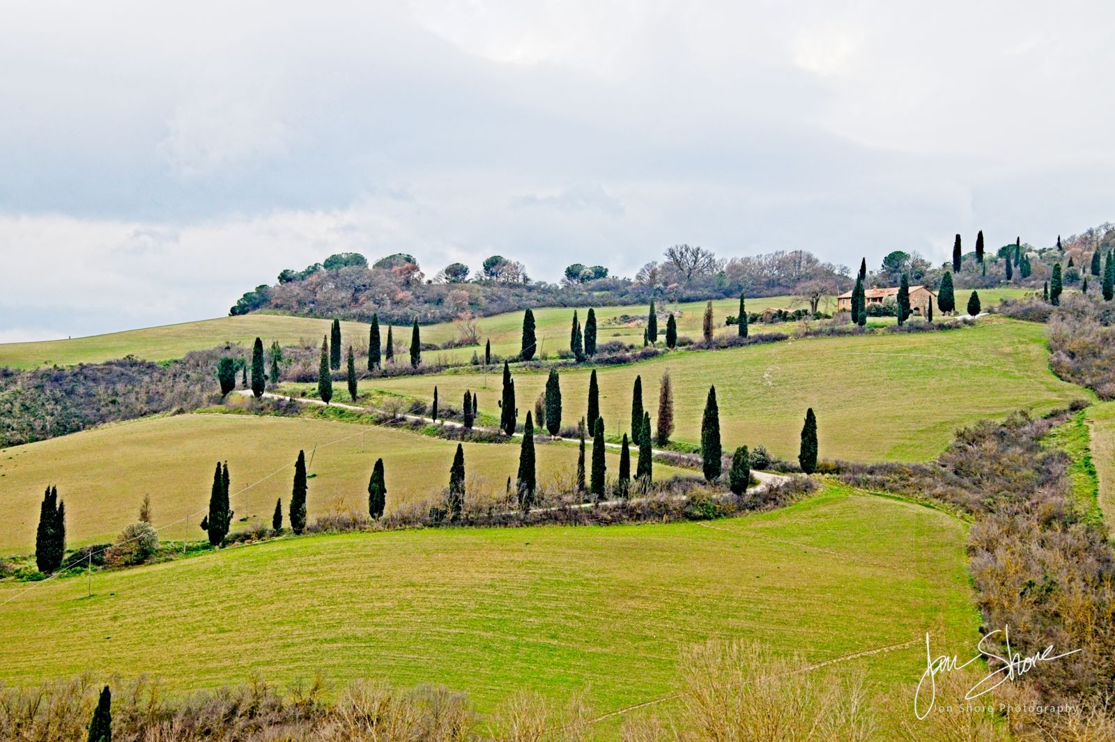 Tuscany, Italy, February 2025, by Jon Shore